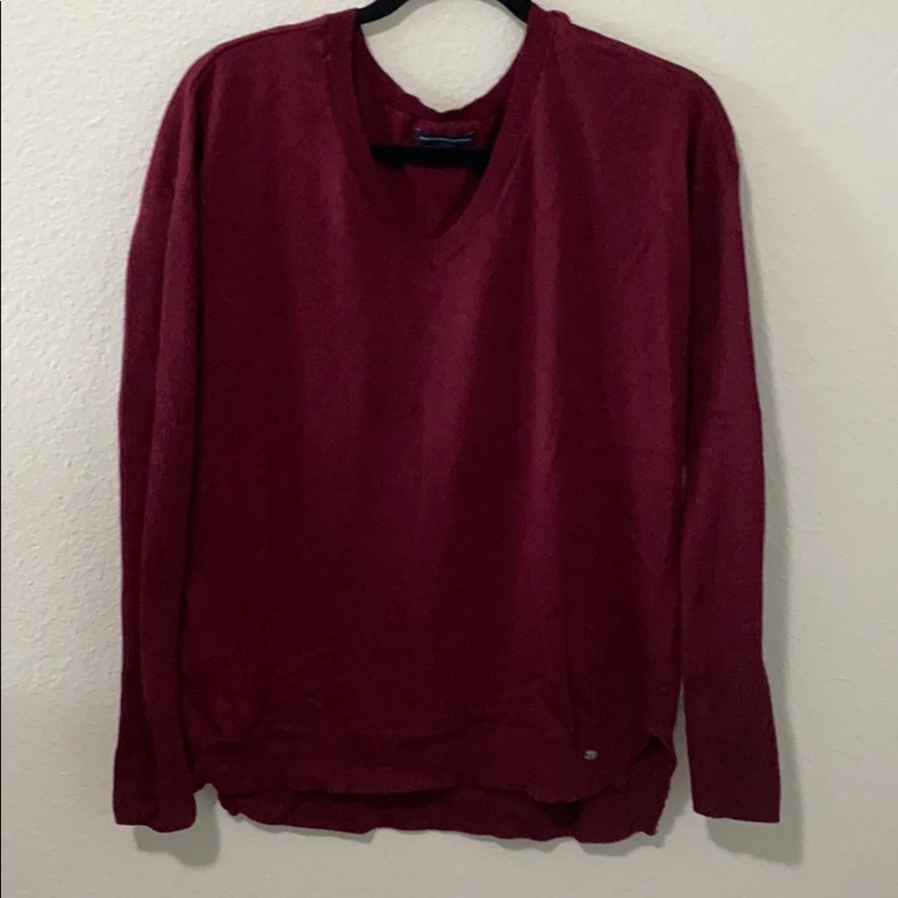 Cranberry tunic sweater